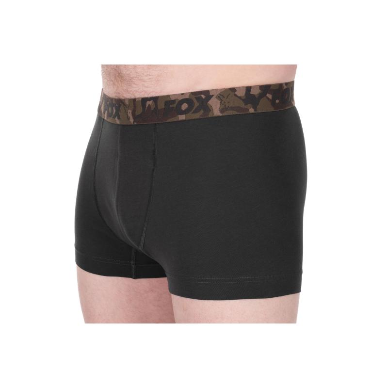 Fox Boxer Shorts 2pk khaki / black XL