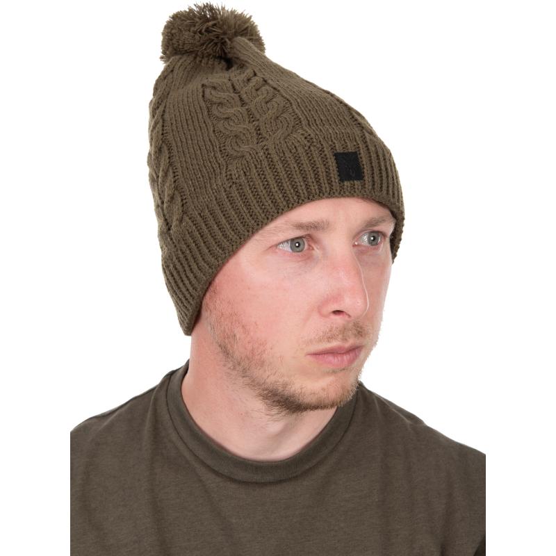 Produktbild Fox Khaki Knitted Bobble