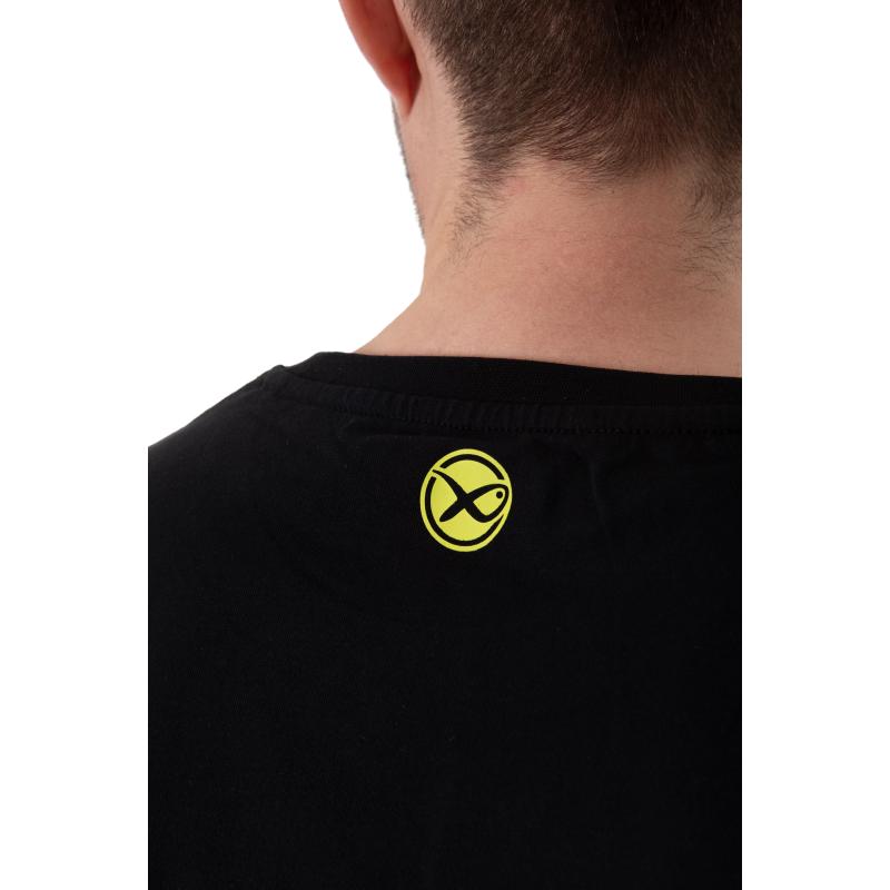 Matrix Black Mini Logo T-Shirt L