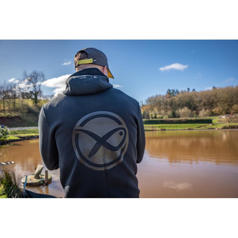 Matrix Black Stealth Zip Hoody M