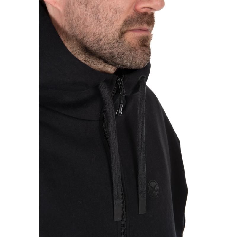 Matrix Black Stealth Zip Hoody XXL