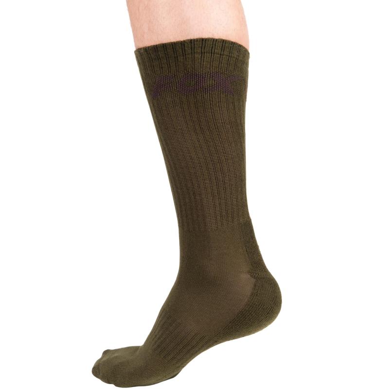 Fox Green Socks 3-Pack - 6-9 UK / 40-43 EU
