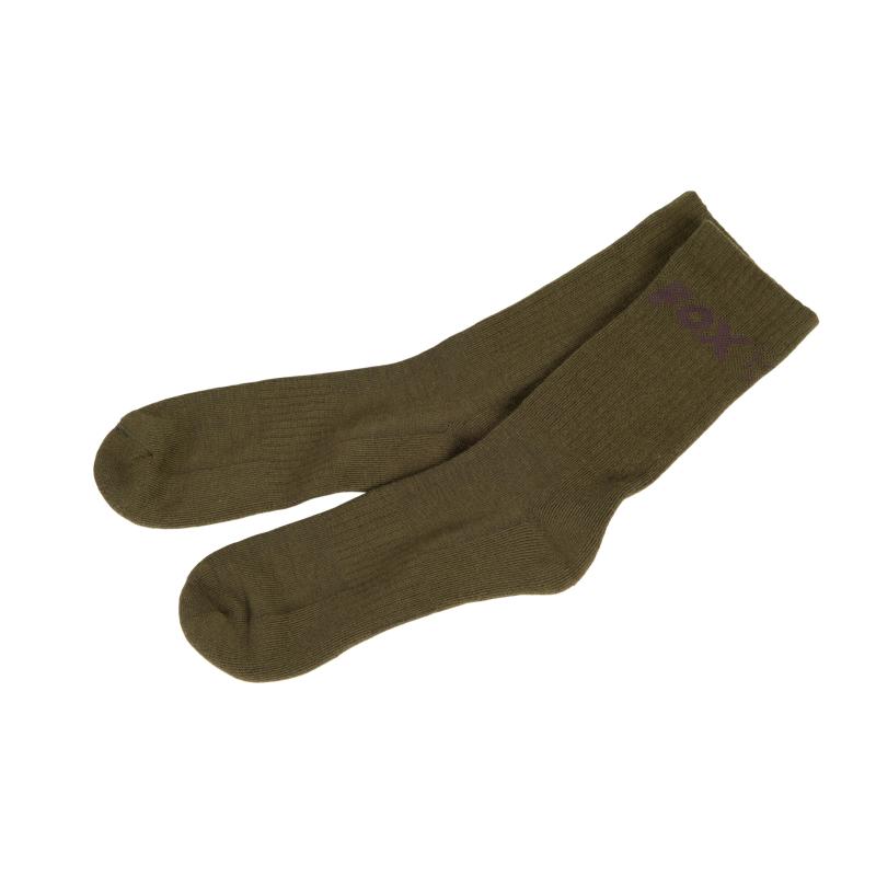 Fox Green Socks 3-Pack - 6-9 UK / 40-43 EU