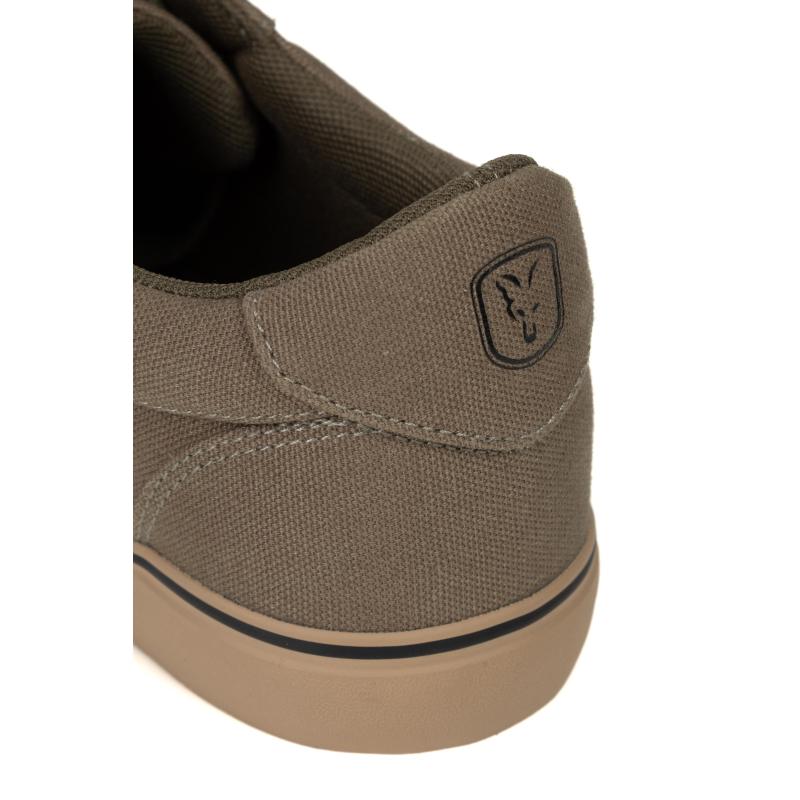 Fox Khaki Canvas Shoe UK/EU 9 / 43