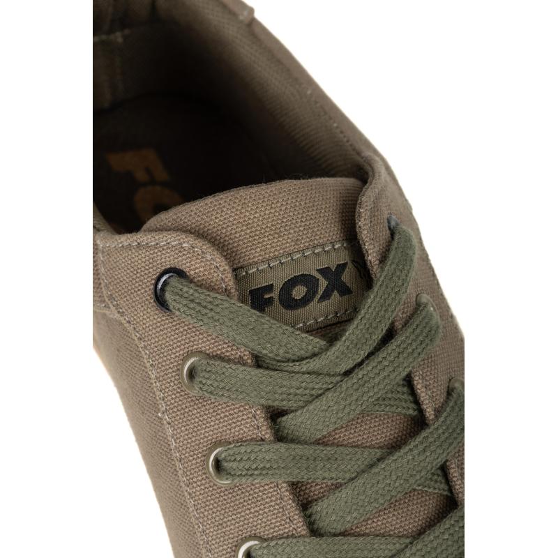 Fox Khaki Canvas Shoe UK/EU 12 / 46