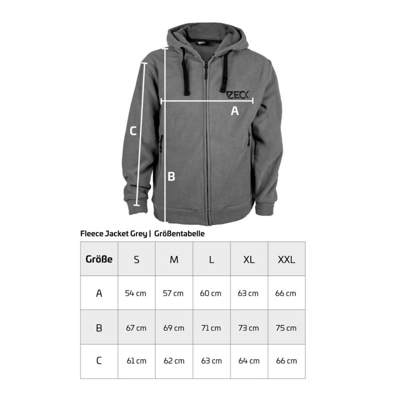 Zeck Fleece Jacket ZECK Grey XL