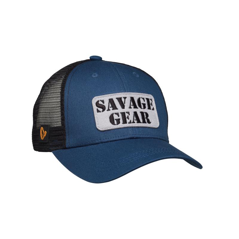 Savage Gear Logo Badge Cap One Size Teal Blue