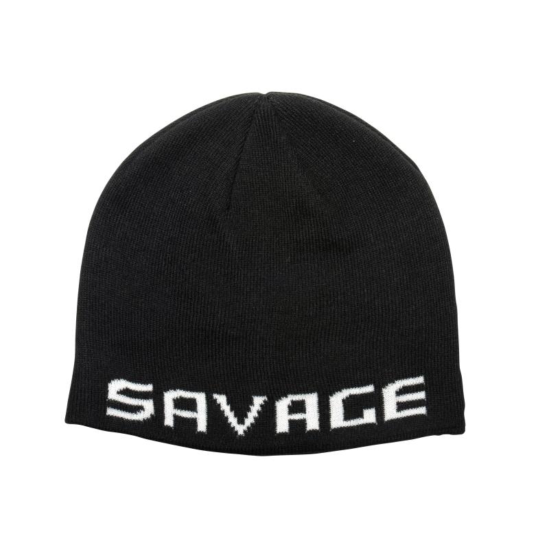 Savage Gear Logo Beanie One Size Rock Grey/Orange