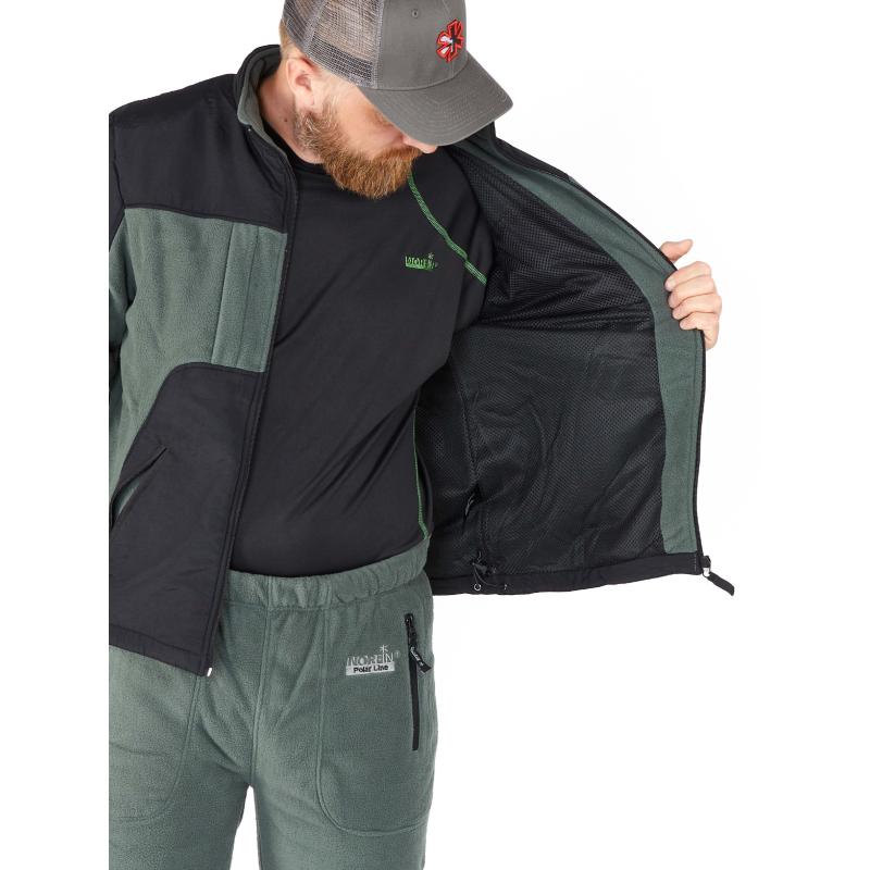 Norfin fleece suit POLAR LINE 2 GRAY-XXL