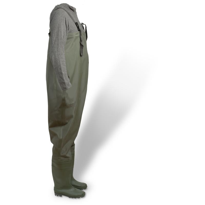 Zebco PVC-Watstiefel #38/39 gr&uuml;n