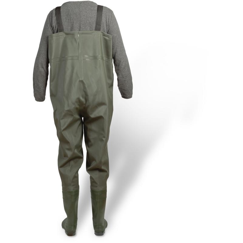Zebco PVC-Watstiefel #46/47 gr&uuml;n