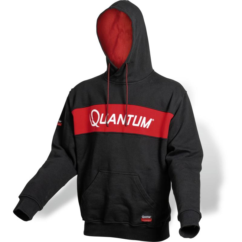 Quantum M Tournament Hoodie schwarz/rot