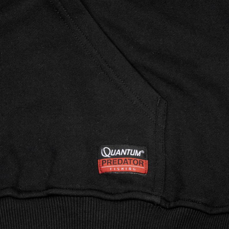Quantum M Tournament Hoodie schwarz/rot