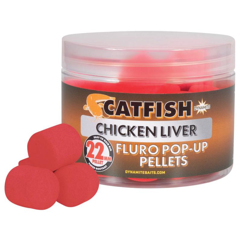 Dynamite Baits Chicken Liver Fluro Pop-Up22mm