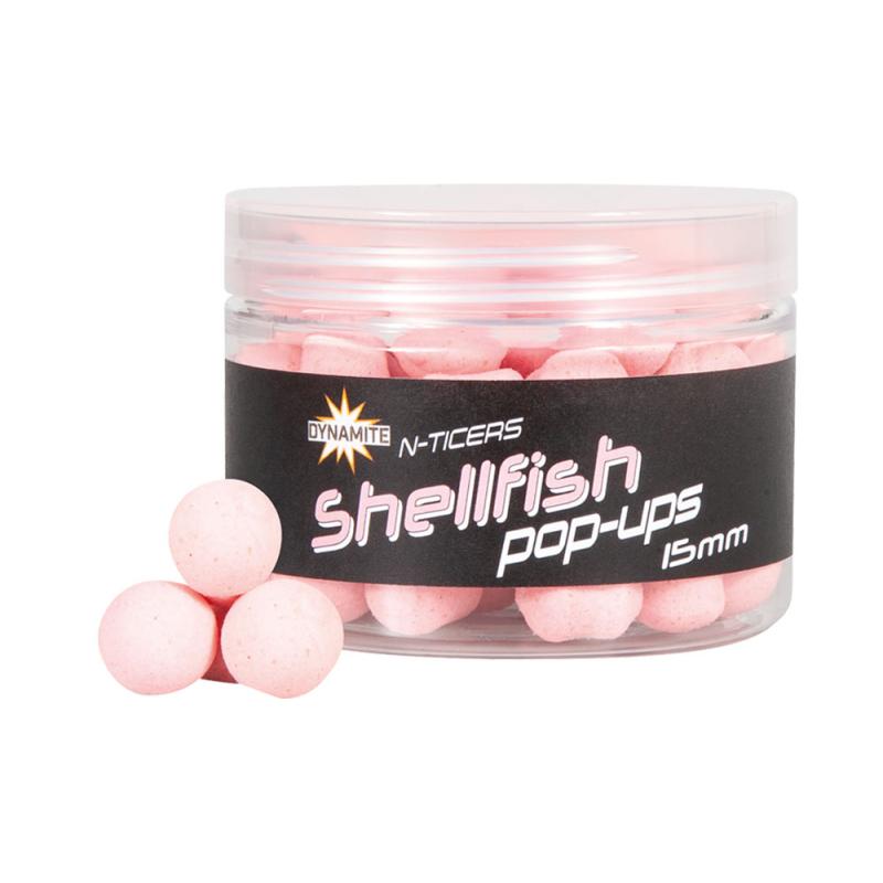 Dynamite Baits N-Ticers Shellfish Popup 15mm