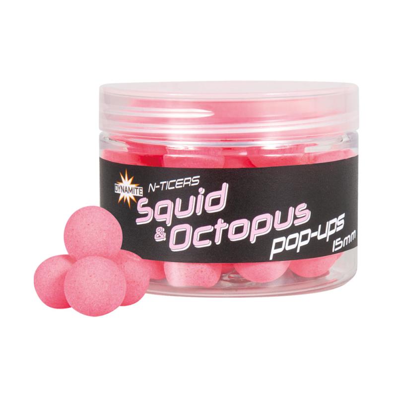 Dynamite Baits N-Ticers Squid&Octo Popup15mm