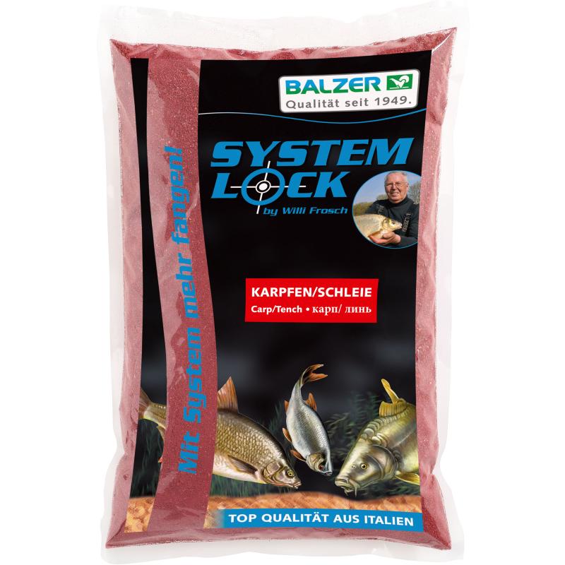 Balzer System Lock 1kg Karpfen/Schleie braun