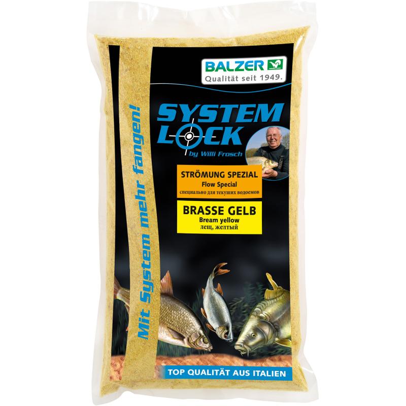 Balzer System Lock Spezial 1kg Brasse gelb