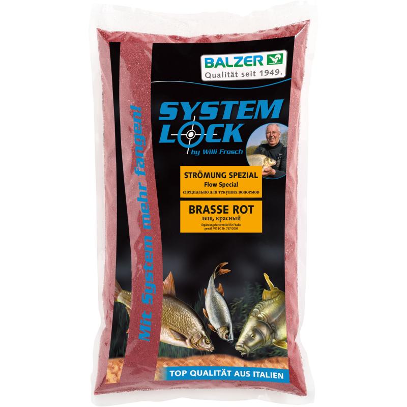 Balzer System Lock Spezial 1kg Karpfen rot