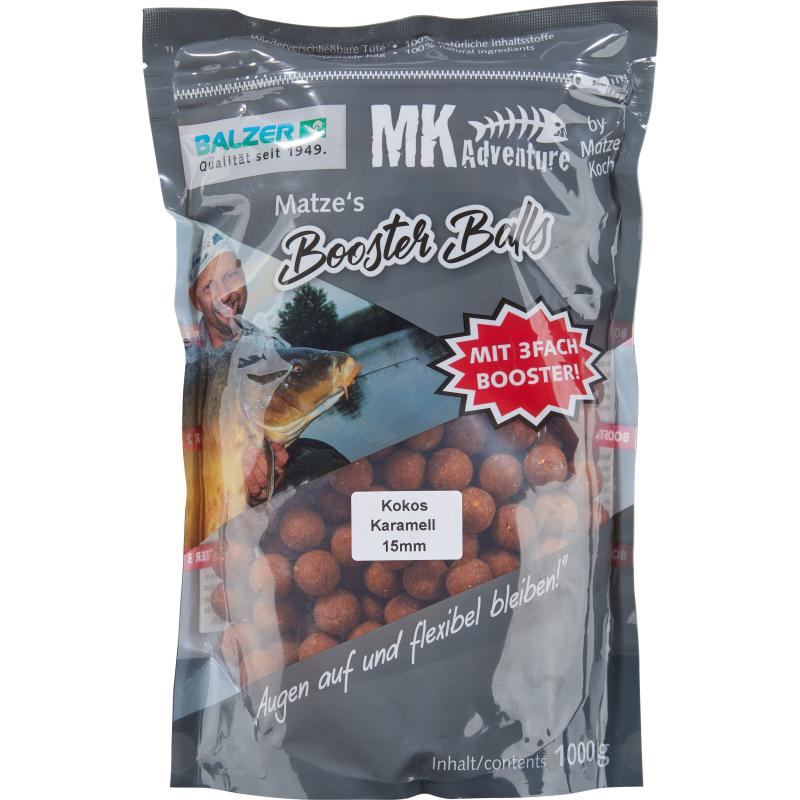 Produktbild Balzer MK Booster Balls 15mm Kokos/Karamell
