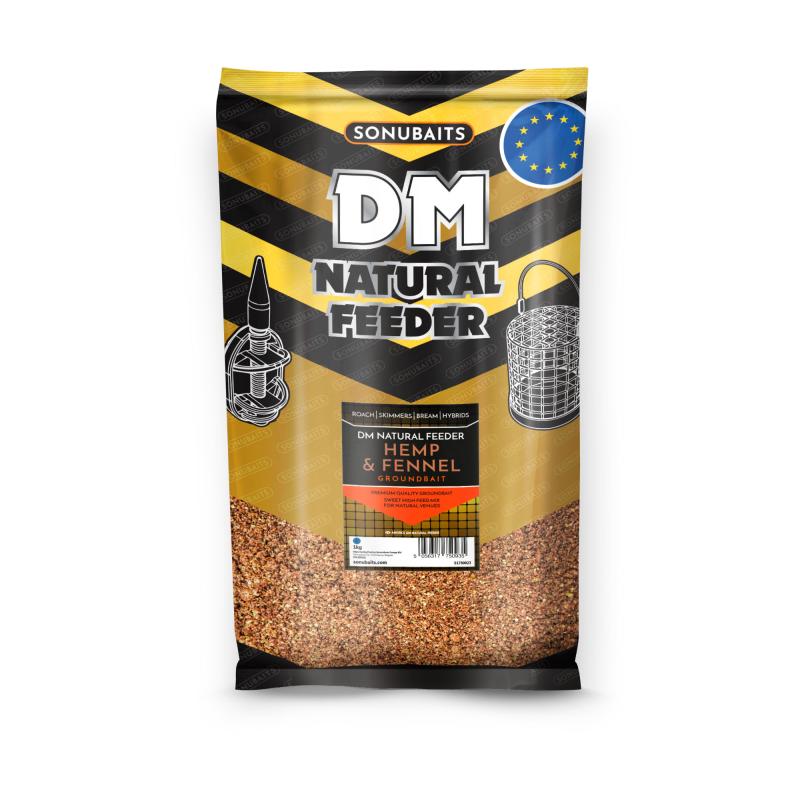 Sonubaits DM Natural Feeder Hemp & Coriander 1kg