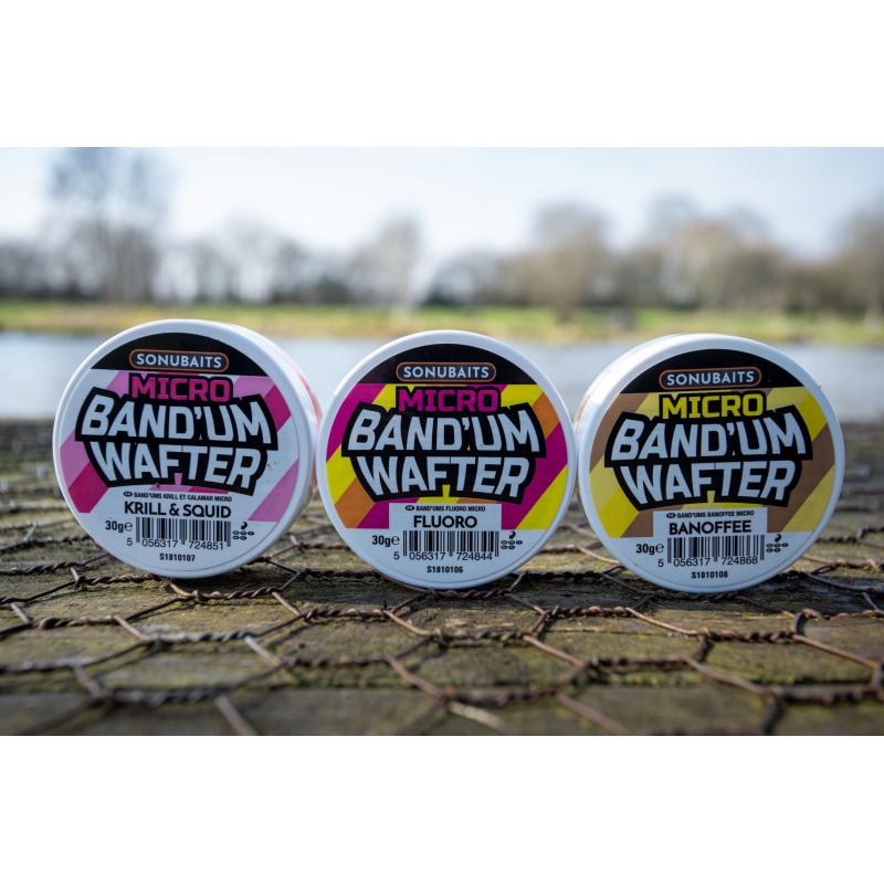 Sonubaits Micro BandUm Wafter - Krill & Squid