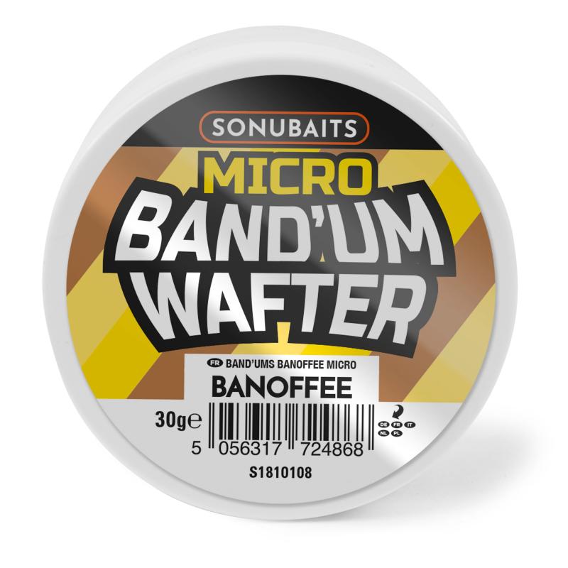 Sonubaits Micro BandUm Wafters - Banoffee