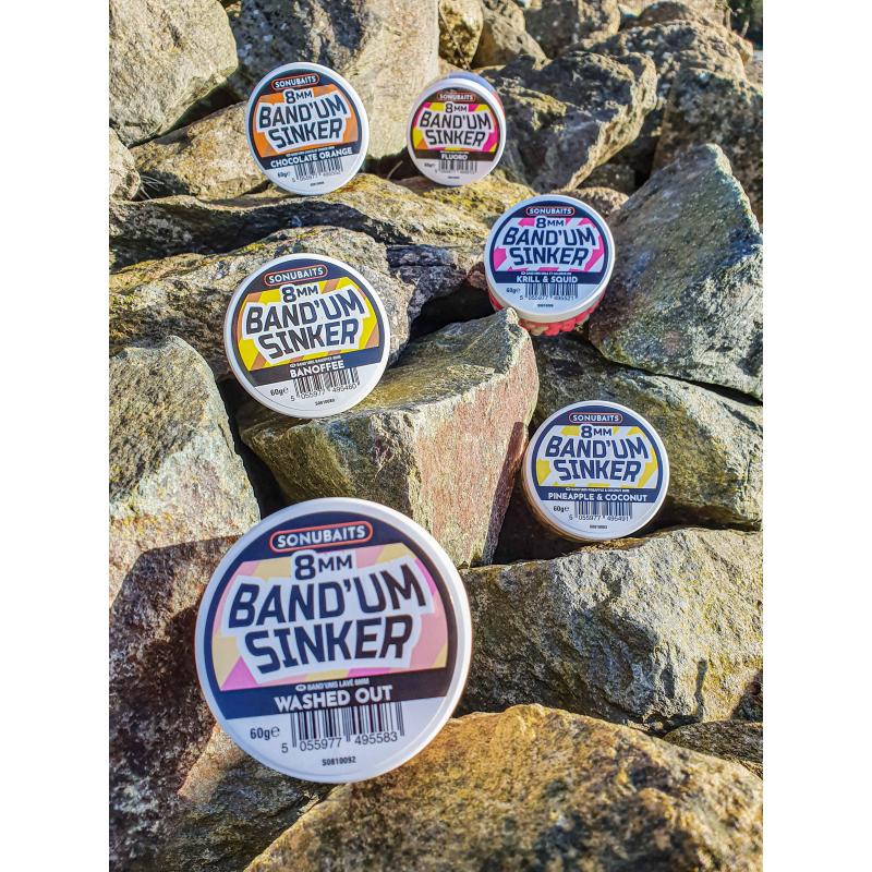 Sonubaits Bandum Sinkers - 6mm Salted Caramel