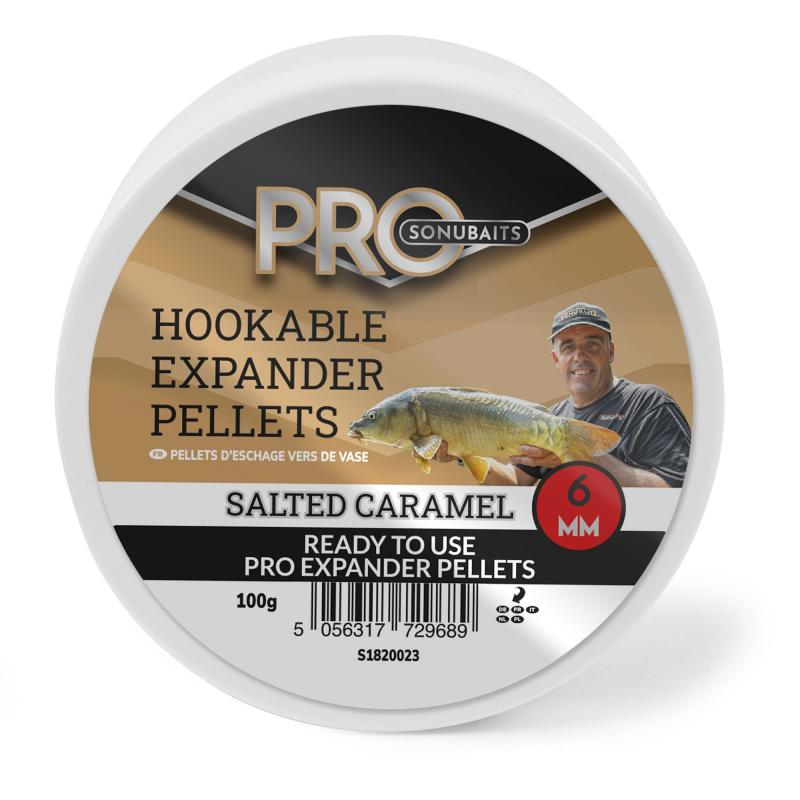 Sonubaits Pro Hookable Expander Salted Caramel - 6mm