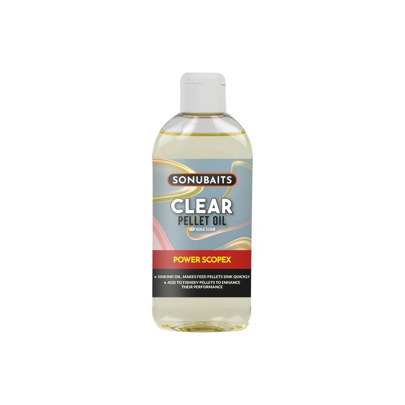Sonubaits Clear Pellet Oil - Power Scopex
