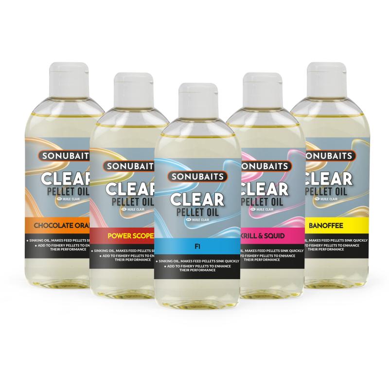 Sonubaits Clear Pellet Oil - Power Scopex