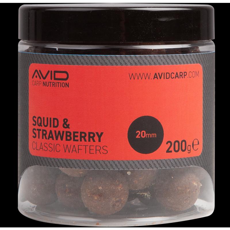 Avid Squid & Strawberry Wafters 20mm 200g