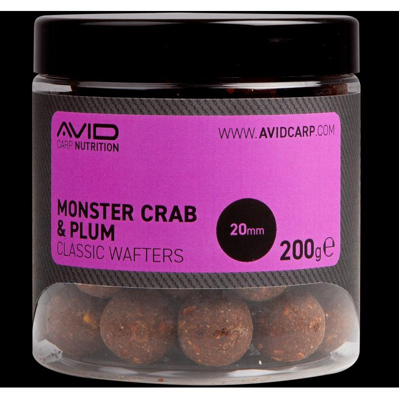 Avid Monster Crab & Plum Wafters 20mm 200g