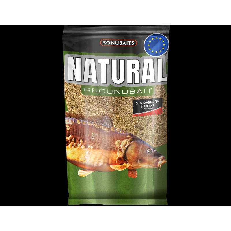 Sonubaits Natural Strawberry & Hemp 1kg