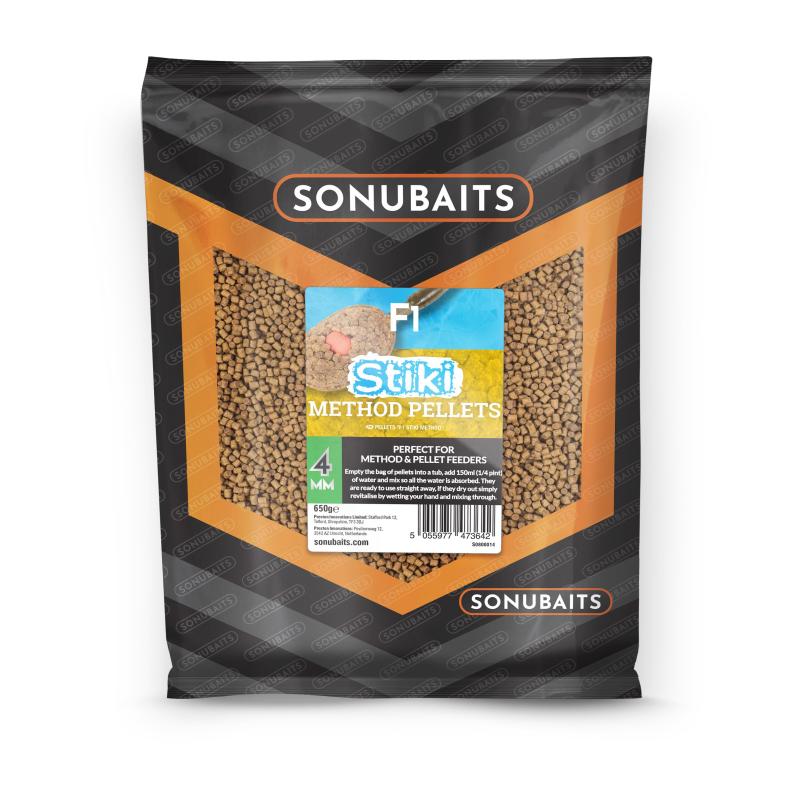 Sonubaits Chocolate orange Stiki Method Pellets 4mm 650g