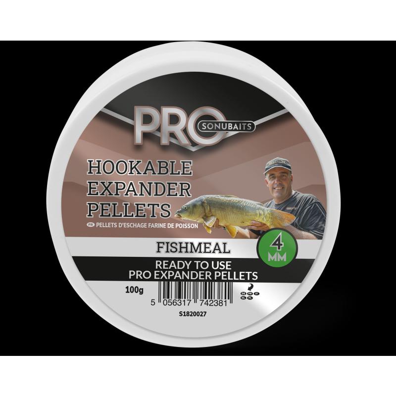 Sonubaits Hookable Expander Pellets - F1 4mm 100g