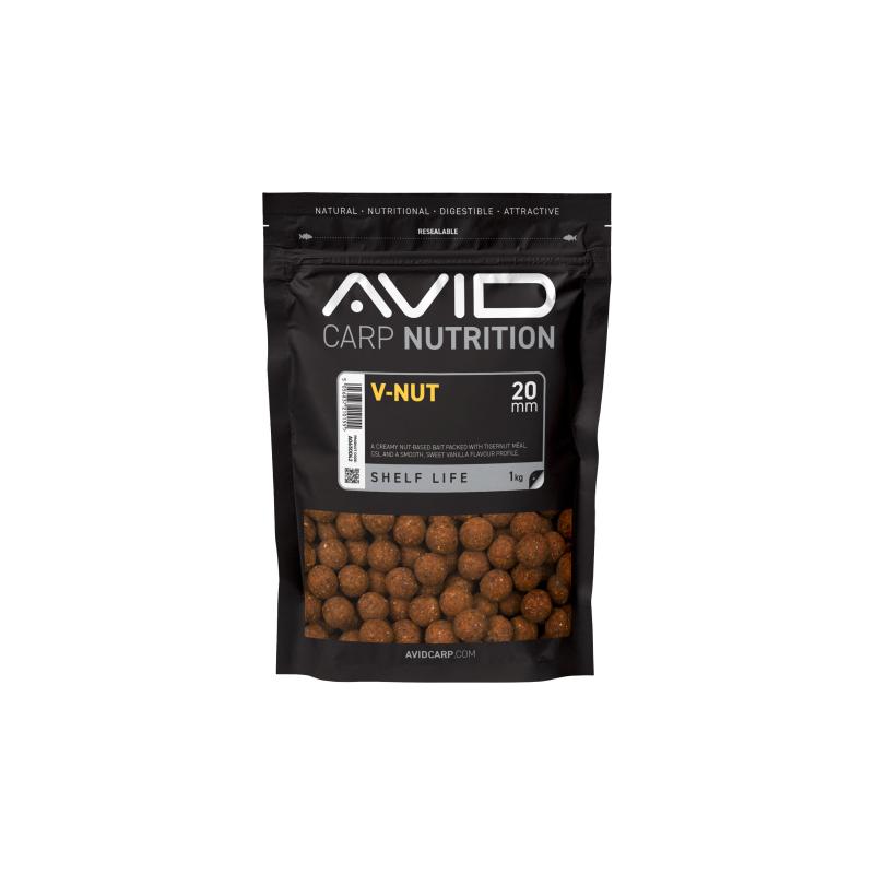 Avid V-Nut Boilies - 20mm (1kg)