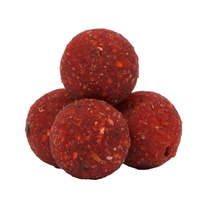 Avid Squid & Strawberry Boilies - 15mm (1kg)