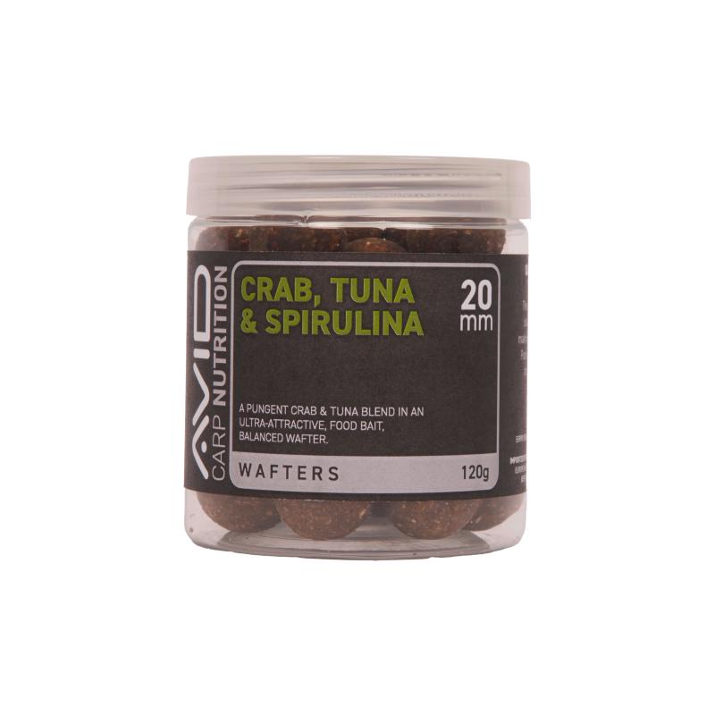 Avid Crab, Tuna & Spirulina Wafter - 20mm