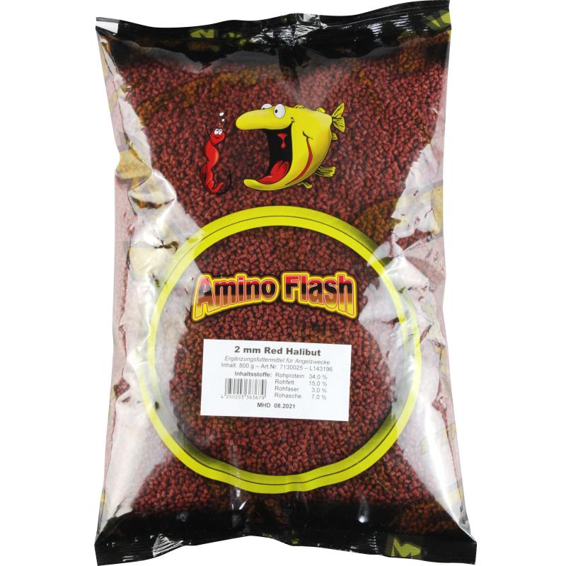 FTM Pellet Halibut red 2mm 800g