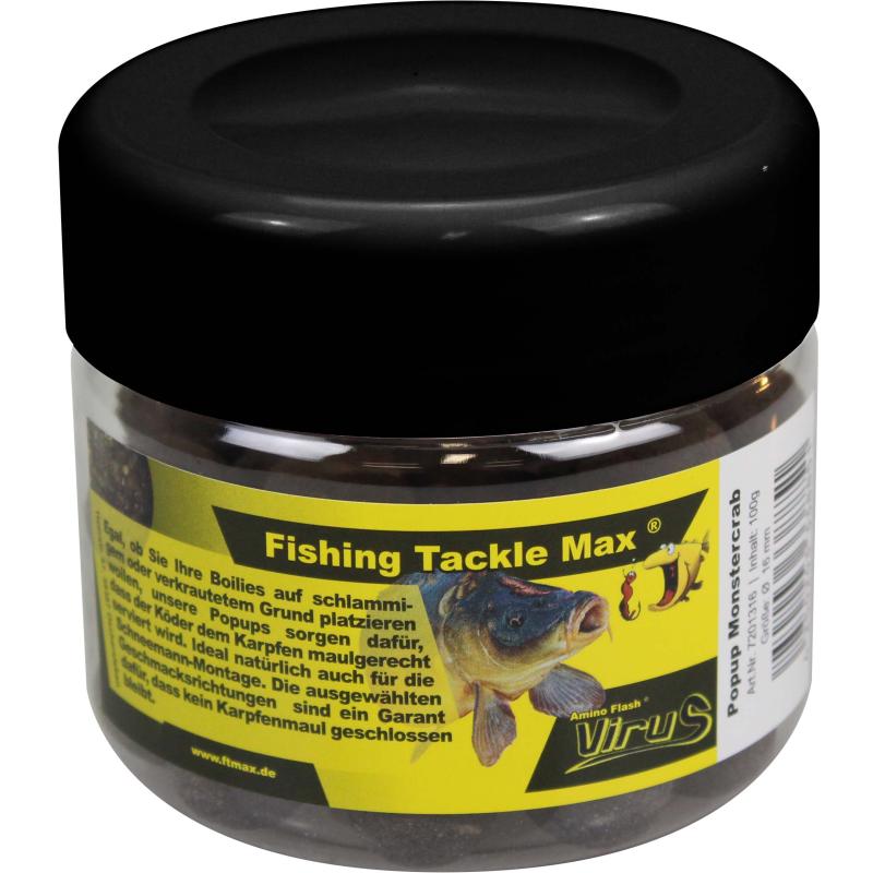 FTM Boilie Virus Popup Monstercrab 100g &Oslash; 16mm