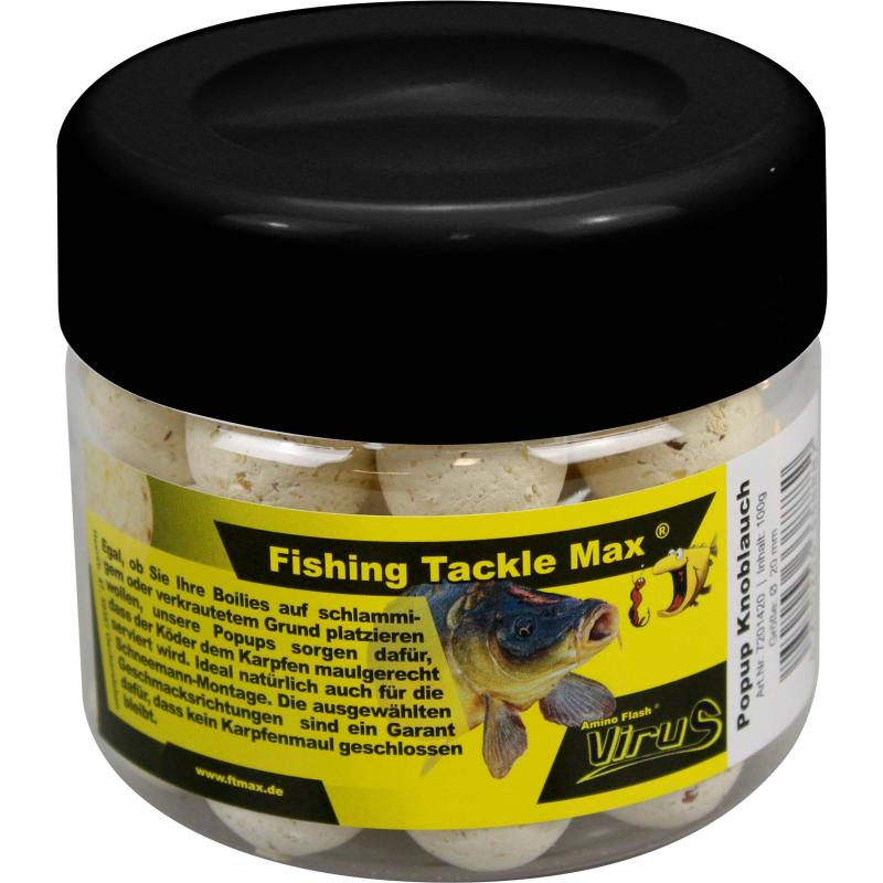 FTM Boilie Virus Popup Knoblauch 100g &Oslash; 20mm