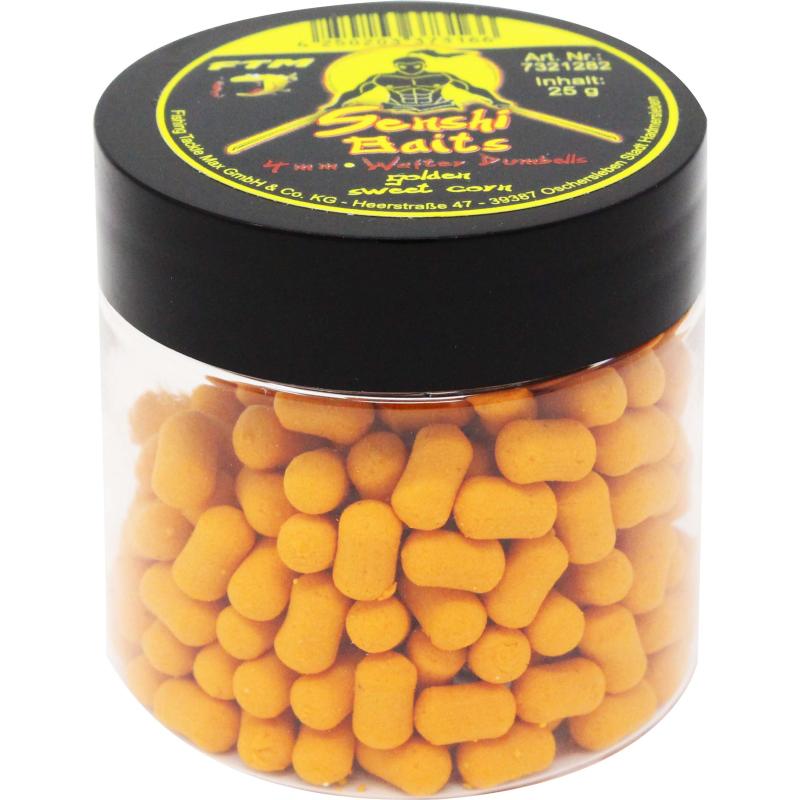 Produktbild FTM Senshi Baits Wafter Dumbells 4mm golden sweet corn
