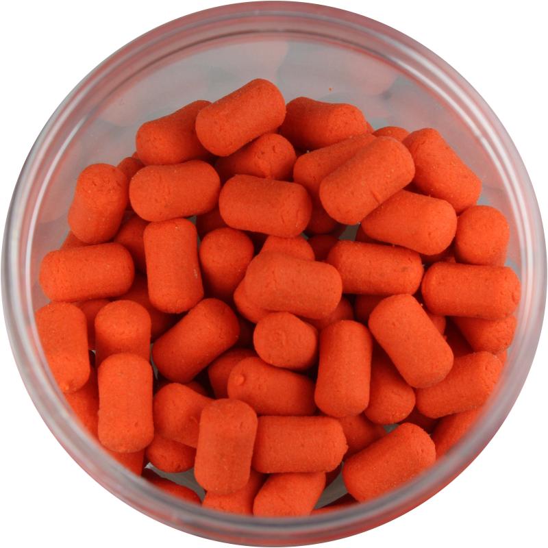 FTM Senshi Baits Wafter Dumbells 4mm sunny orange chocolate