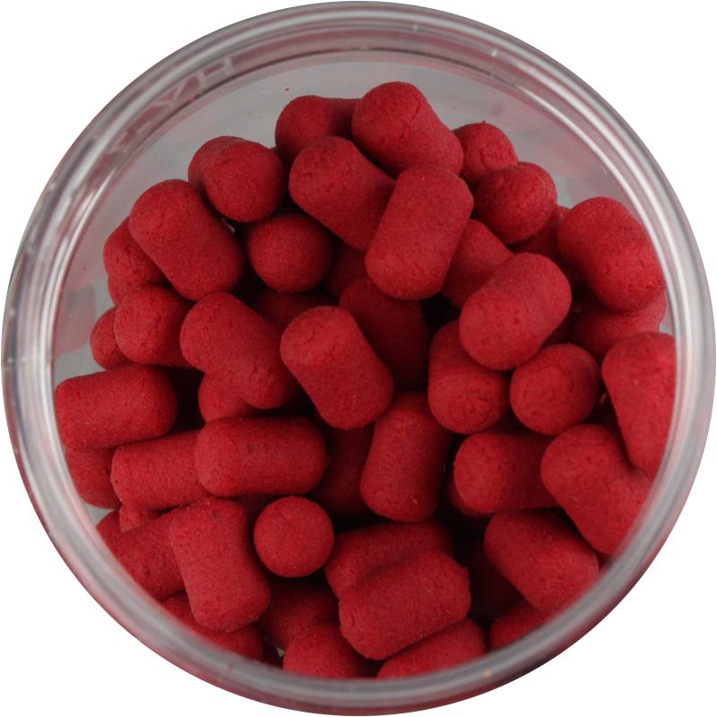 FTM Senshi Baits Wafter Dumbells 6mm bloody red pancake