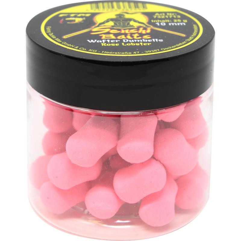 Produktbild FTM Senshi Baits Senshi Baits Wafter Dumbells 10 mm Rose Lobster