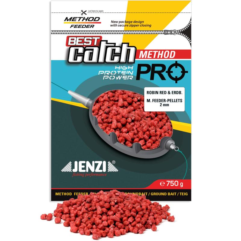 Jenzi MF-Pellet 2mm Robin Red&Erdbe750g