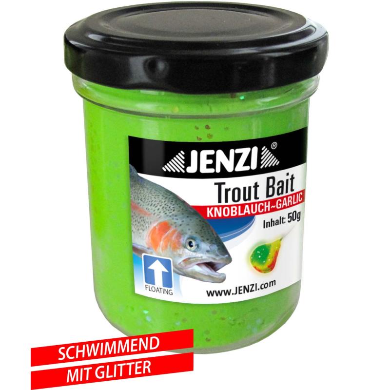 Jenzi Schwimm.Teig glitter, Gr&uuml;n