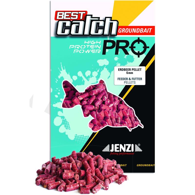 JENZI Feeder Pellet, 6mm.Erdbeer, 1 kg