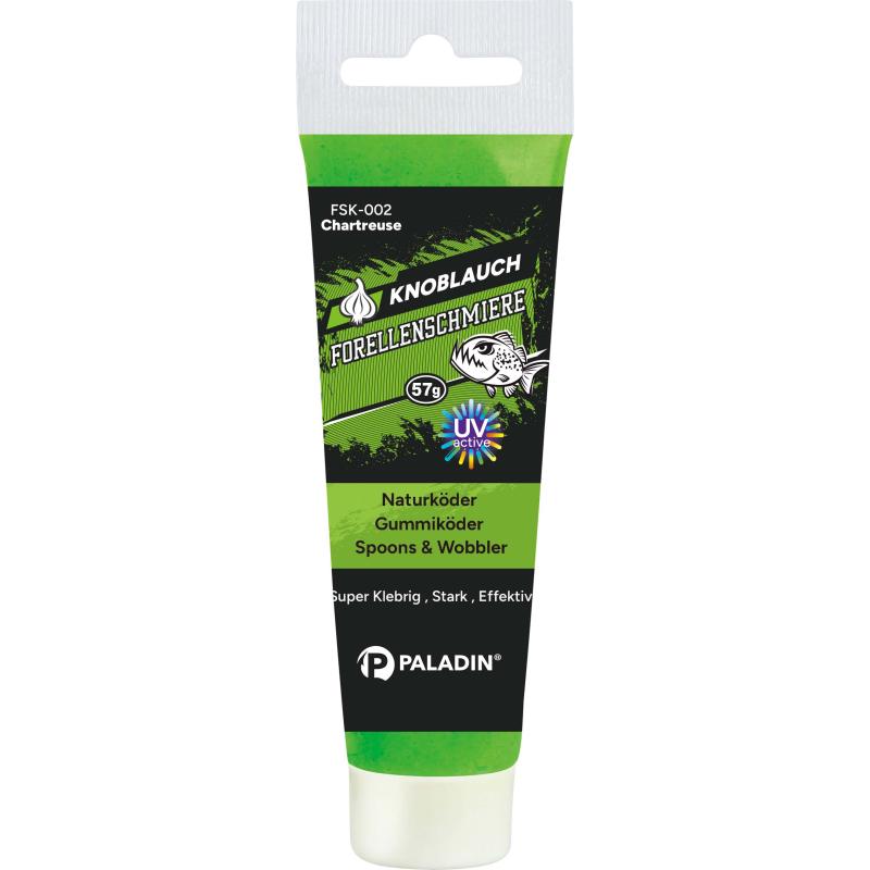 Paladin Forellenschmiere Fluo Knoblauch Chartreuse 57g